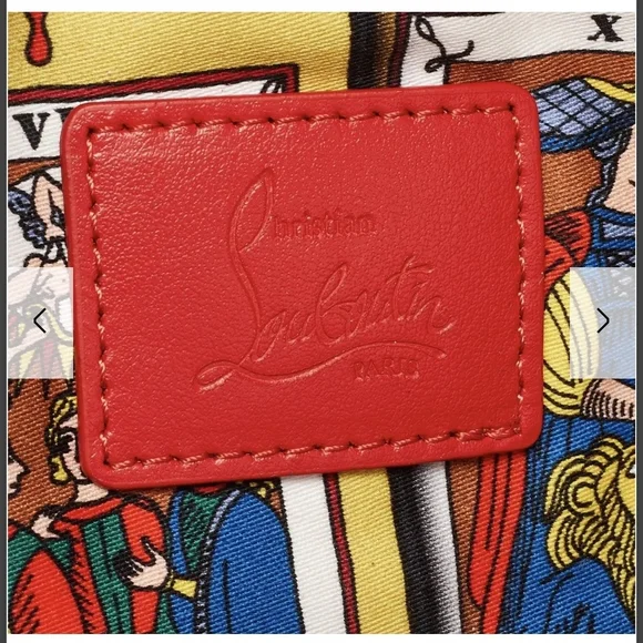 Christian Louboutin Caracaba Calfskin Embellished & Embroidered Tote - Picture 5 of 11